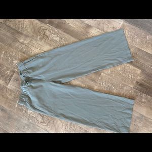 Light green wide leg pants from lulu